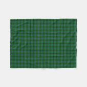 Couverture Polaire Tartan de Henderson de clan (Devant (Horizontal))