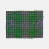 Couverture Polaire Tartan de Jones de clan (Devant (Horizontal))
