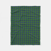 Couverture Polaire Tartan de Jones de clan (Devant)