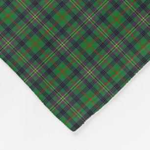 Couverture Polaire Tartan de Kennedy de clan