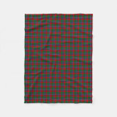 Couverture Polaire Tartan de Kilgore de clan (Devant)