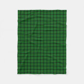 Couverture Polaire Tartan de Kincaid de clan (Devant)