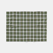 Couverture Polaire Tartan de la robe de clan MacLaren (Devant (Horizontal))