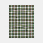 Couverture Polaire Tartan de la robe de clan MacLaren (Devant)