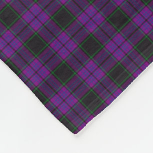 Couverture Polaire Tartan de Laird de clan