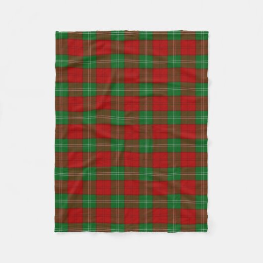 Couverture Polaire Tartan de Lennox (Devant)