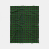 Couverture Polaire Tartan de MacAlpine de clan (Devant)