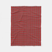 Couverture Polaire Tartan de MacBean de clan (Devant)