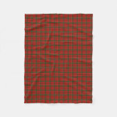 Couverture Polaire Tartan de MacDougall de clan (Devant)