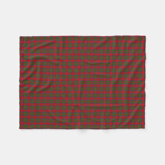 Couverture Polaire Tartan de Macintosh de clan (Devant (Horizontal))