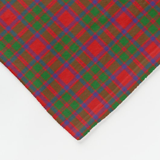 Couverture Polaire Tartan de Macintosh de clan (Coin)