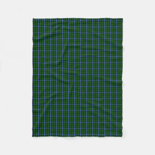 Couverture Polaire Tartan de MacIntyre de clan (Devant)