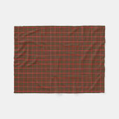 Couverture Polaire Tartan de MacKinnon de clan (Devant (Horizontal))