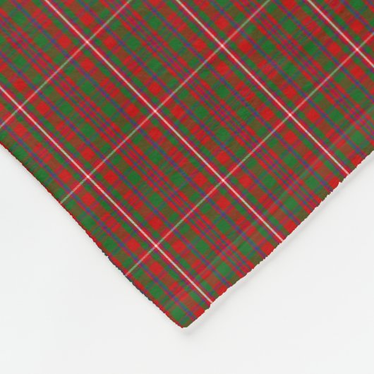 Couverture Polaire Tartan de MacKinnon de clan (Coin)