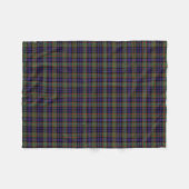 Couverture Polaire Tartan de MacLellan de clan (Devant (Horizontal))