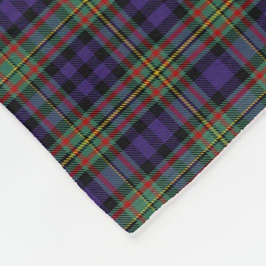Couverture Polaire Tartan de MacLellan de clan (Coin)