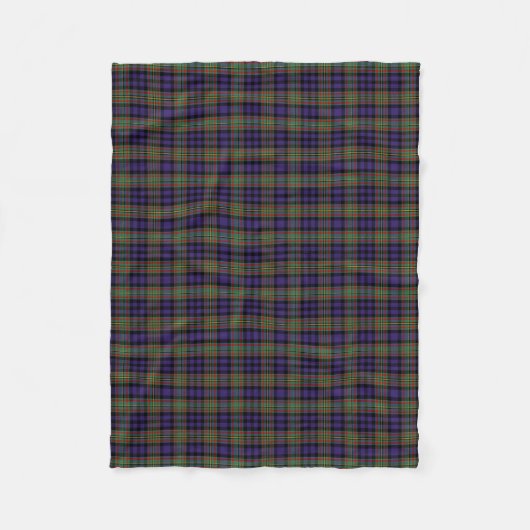 Couverture Polaire Tartan de MacLellan de clan (Devant)