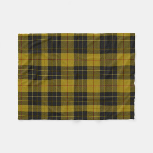 Couverture Polaire Tartan de MacLeod (Devant (Horizontal))