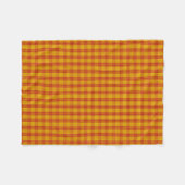 Couverture Polaire Tartan de MacMillan de clan (Devant (Horizontal))