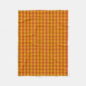 Couverture Polaire Tartan de MacMillan de clan (Devant)