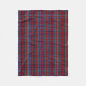 Couverture Polaire Tartan de MacTavish de clan (Devant)