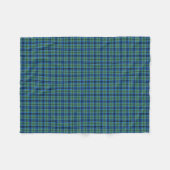 Couverture Polaire Tartan de Marshall de clan (Devant (Horizontal))