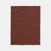 Couverture Polaire Tartan de Matheson de clan (Devant)