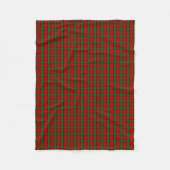 Couverture Polaire Tartan de Maxwell de clan (Devant)