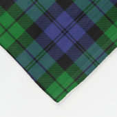 Couverture Polaire Tartan de militaires de montre de noir de (Coin)