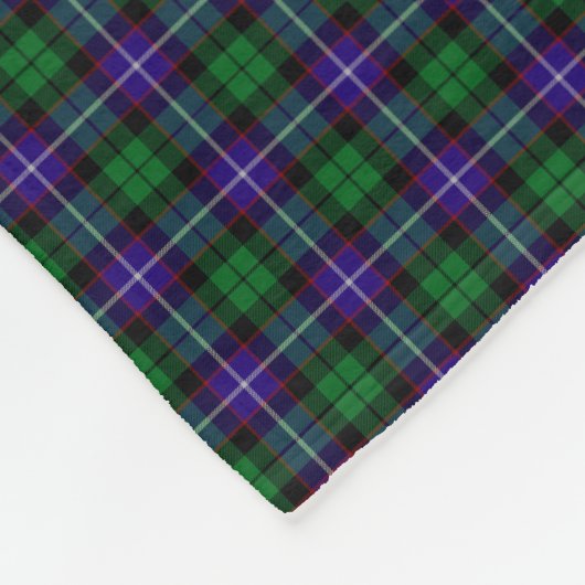Couverture Polaire Tartan de Mitchell de clan (Coin)
