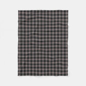 Couverture Polaire Tartan de Moffat de clan (Devant)