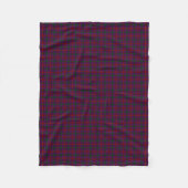 Couverture Polaire Tartan de Montgomery de clan (Devant)