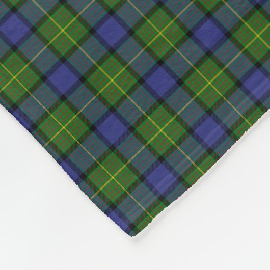 Couverture Polaire Tartan de Muir de clan (Coin)