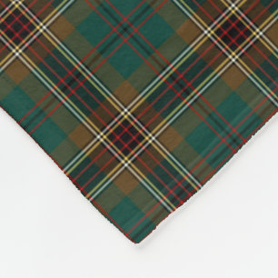 Couverture Polaire Tartan de Murphy Brown et vert