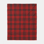 Couverture Polaire Tartan de porc (Devant)
