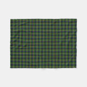 Couverture Polaire Tartan de Reid de clan (Devant (Horizontal))