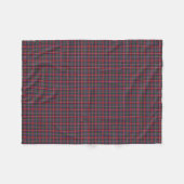 Couverture Polaire Tartan de Ritchie de clan (Devant (Horizontal))