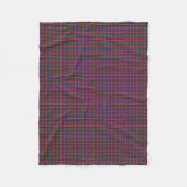 Couverture Polaire Tartan de Ritchie de clan (Devant)
