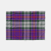 Couverture Polaire Tartan de robe de Culloden (Devant (Horizontal))