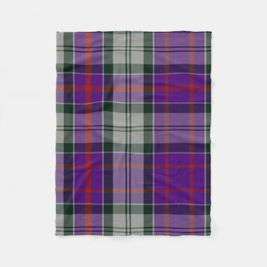 Couverture Polaire Tartan de robe de Culloden (Devant)