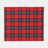 Couverture Polaire Tartan de Ruthven (Devant (Horizontal))