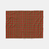 Couverture Polaire Tartan de Scott de clan (Devant (Horizontal))