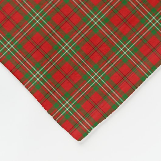 Couverture Polaire Tartan de Scott de clan (Coin)