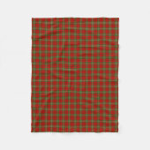 Couverture Polaire Tartan de Scott de clan (Devant)