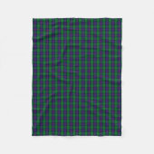 Couverture Polaire Tartan de Shaw de clan (Devant)