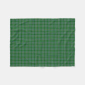Couverture Polaire Tartan de Taylor de clan (Devant (Horizontal))