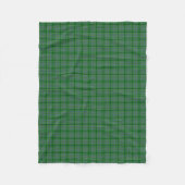 Couverture Polaire Tartan de Taylor de clan (Devant)