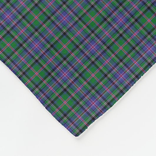 Couverture Polaire Tartan de tonnelier de clan (Coin)