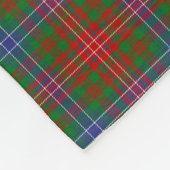 Couverture Polaire Tartan de Wilson de monogramme (Coin)