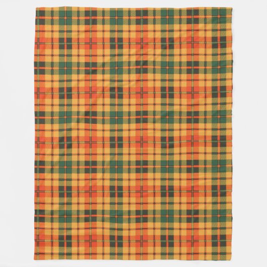 Couverture Polaire Tartan d'écossais de plaid de clan de Strathearn (Devant)